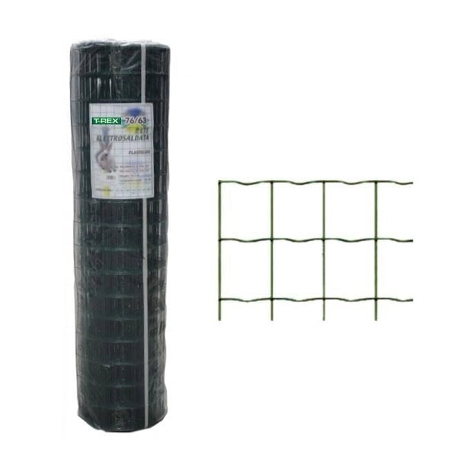 IL CAMPO 04280 RETE REX ZN+P 76x63-2 20 h.200 m.25 colore Nero