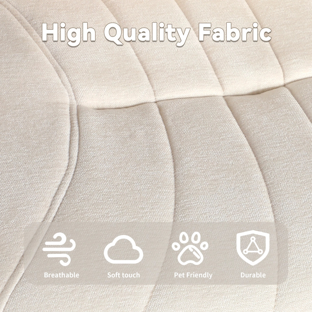 Sedia da ufficio con poggiapiedi ¨C Xylo ¨C Beige