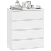 Cassettiera 4 cassetti ¨C Xylo ¨C Bianco 80x39x95 cm