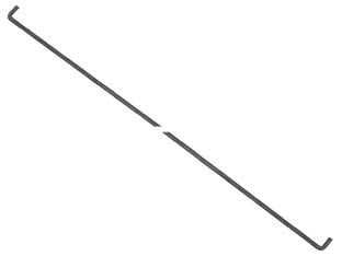 ASTA TONDA CON PIEGHE PER CREMONESI- - cm.150 - 10 pezzi MRCAS