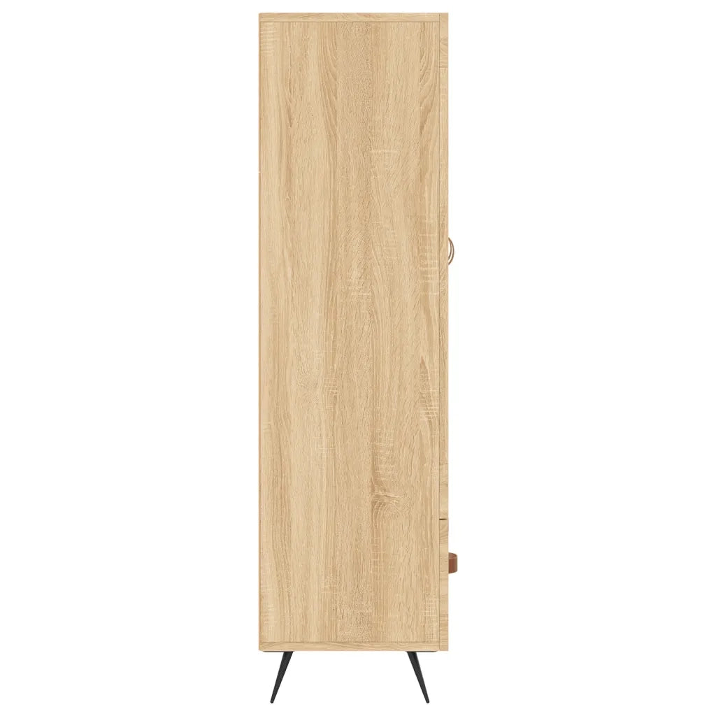 Credenza | Madia | Buffet da pranzo | Armadio da pranzo Rovere Sonoma 69,5x31x115 cm in Legno Multistrato
