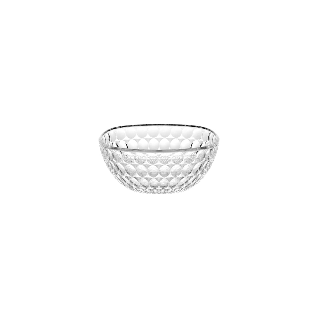 Contenitore Vanity Ø16 cm trasparente 16 x 16 x H 7 cm