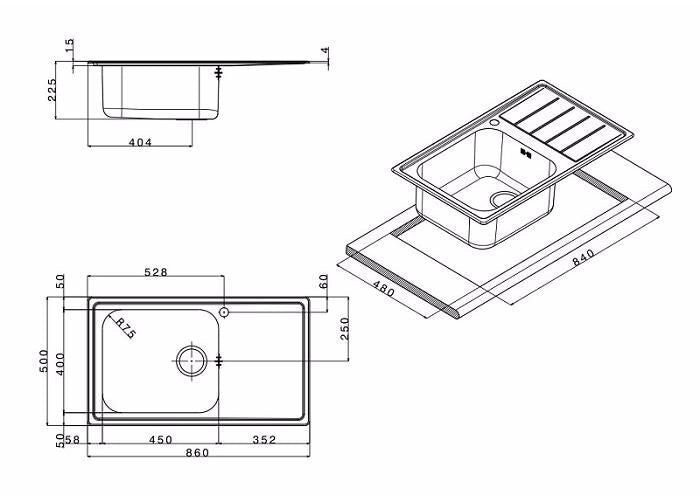 Apell 868mm 1V GDX Linear