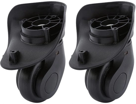 Ruote per bagagli in PVC durevole - Rotture resistenti - Flessibili - Rotanti - Adatte per valigie da viaggio - Assistenza clienti professionale