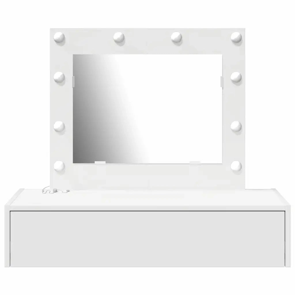 Tavolo da Trucco Bianco 83 x 40 x 70 cm Legno multistrato 865226