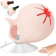 Supporto per unghie a base di silicone con appoggio e manico portatile di alta qualità per display manicure.