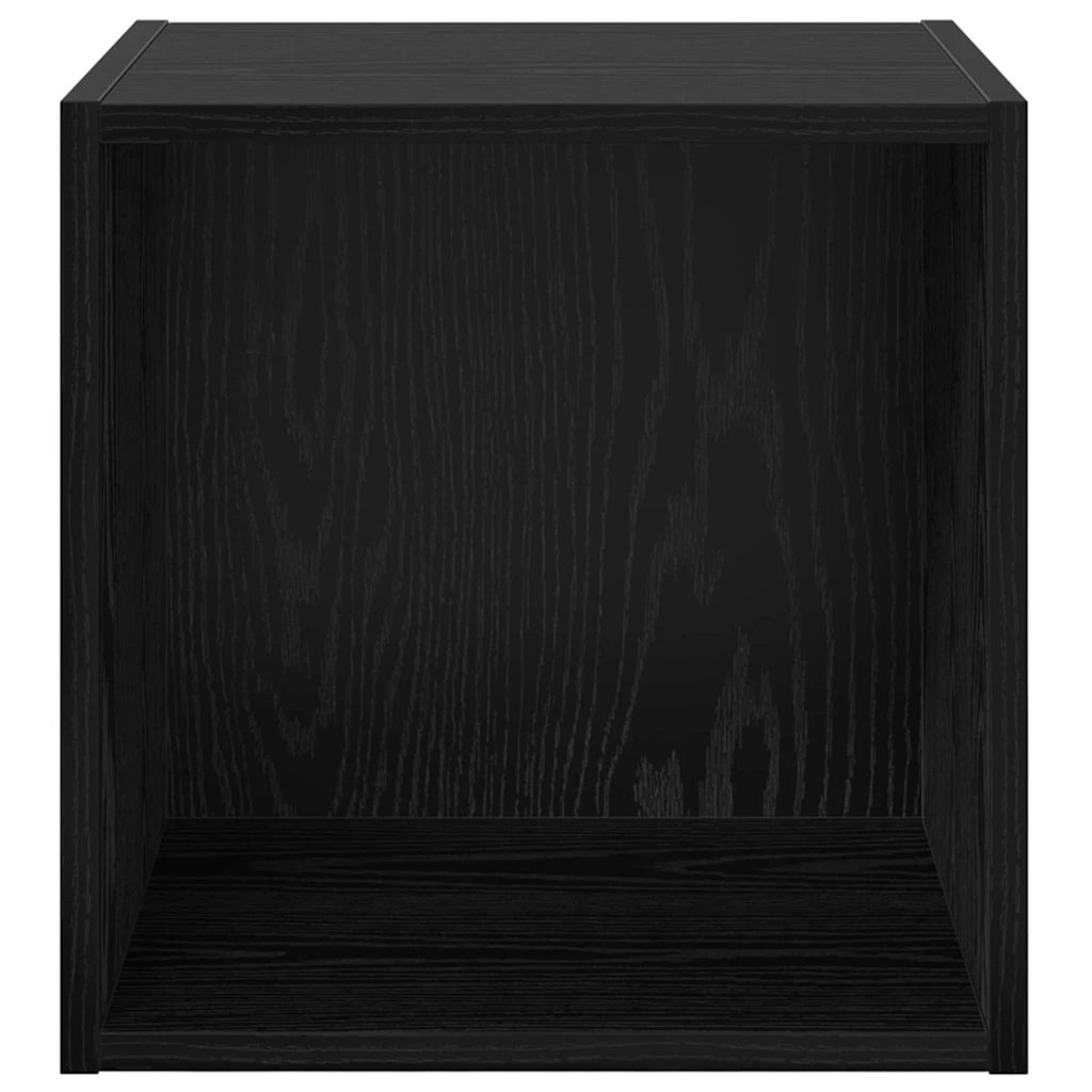 Armadietto a muro Rovere Nero 37 x 37 x 37 cm Legno multistrato 875076