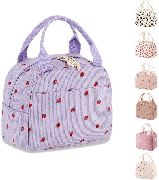 Tas per Picnic Termica per Donne e Bambini Mini Tasca Isolata per Lavoro Scuola Viaggi Cadeau per Donne