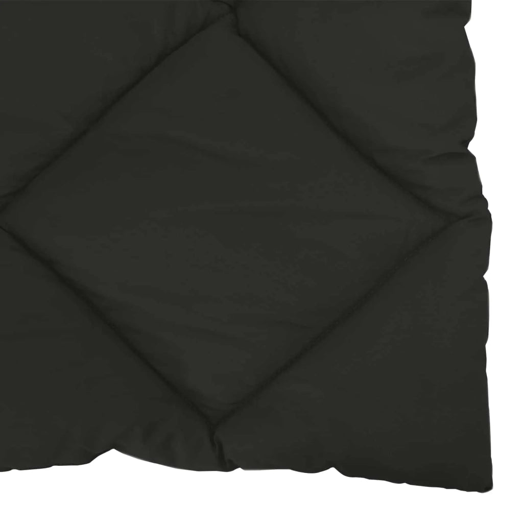 Piumone | Duvet Estivo Nero 220 x 200 cm Microfibra