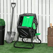 COMPOSTATORE ROTANTE 65 L 60x49x77 cm Plastica Nero