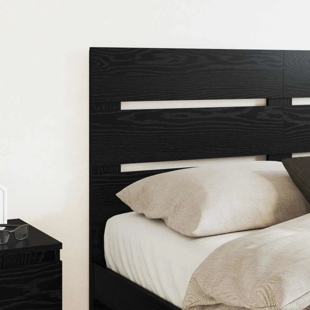 Testiera Rovere Nero Legno ingegnerizzato 887546