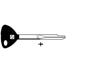 CHIAVI A CROCE YALE XY5P- - XY5P - 5 pezzi SILCA