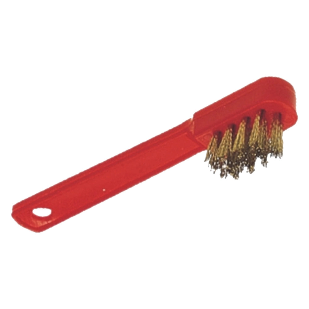 SPAZZOLA A MANO PER CANDELE mm 155x40 - fili ottone Ø mm 0,22  - SIT