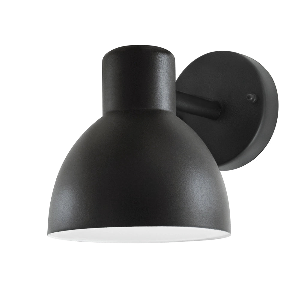 Applique esterna a muro luce giù E27 nera ARNE Polux