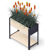 Upyard MODERNBOX HIGH 780X360 ModernBox High Fioriera Rialzata in Legno 78x36x72 cm 55 L colore Natural