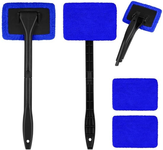 Pulitore di Parabrezza 180 gradi - Pulitore di Parabrezza Auto - Panno a Microfibra - Pulitore di Parabrezza Anteriore - Riciclabile - Adatto per SUV e Camion - Pulitore di Finestre di Vetro