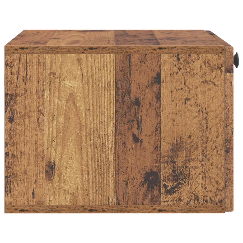 Mobile TV da Muro | Armadietto TV | Mobile Porta TV Legno antico 59,5 x 41 x 30 cm