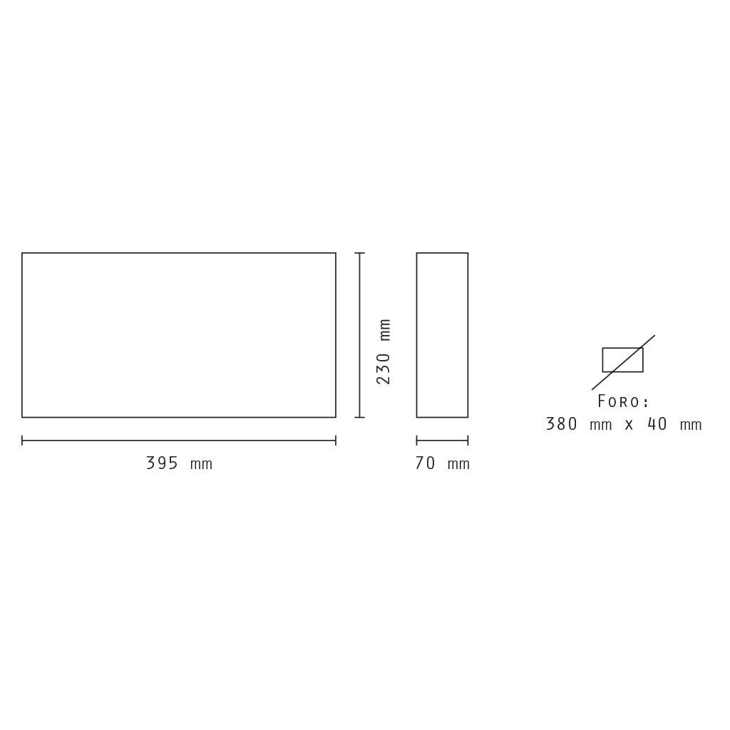 Lampada led 3w per segnaletica di sicurezza 6500K