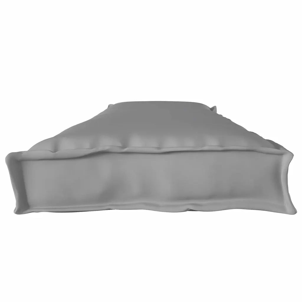 Cuscino per pallet Grigio 180 x 40 x 8 cm Tessuto Oxford 42001669