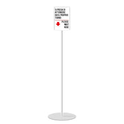 Mini Totem bifacciale A4 verticale inclusa STAMPA