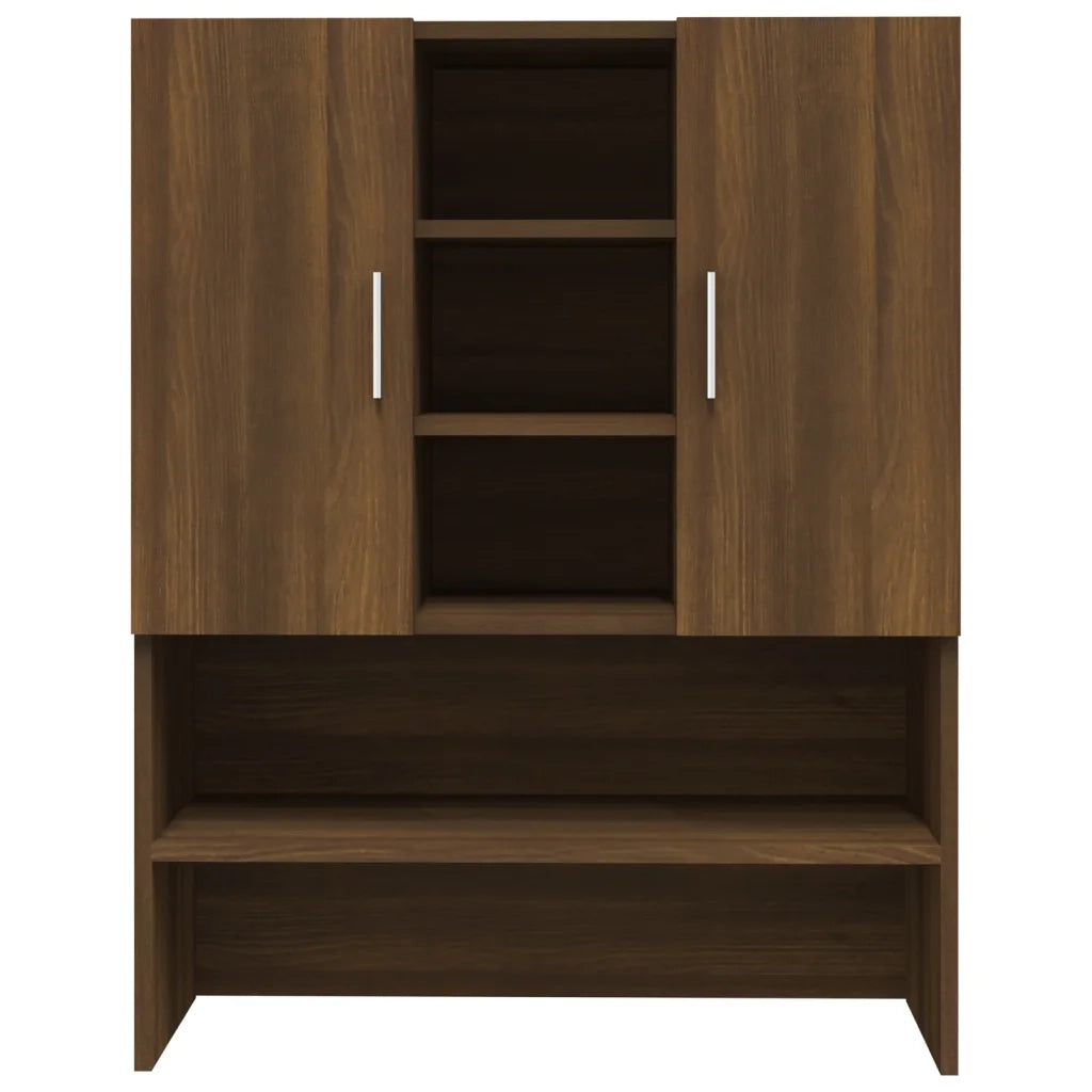 Mobile per Lavatrice Rovere Marrone 70,5x25,5x90 cm 815947