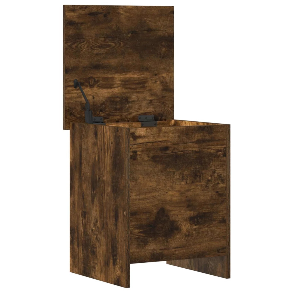 Cassa di stoccaggio Rovere Fumo 40 x 40 x 50 cm 8011247