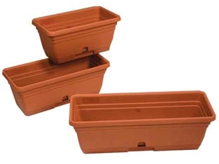 BALCONETTA MAXIMELISSA CON RISERVA ACQUA- - cm.55x25x21h. - 6 pezzi ICS
