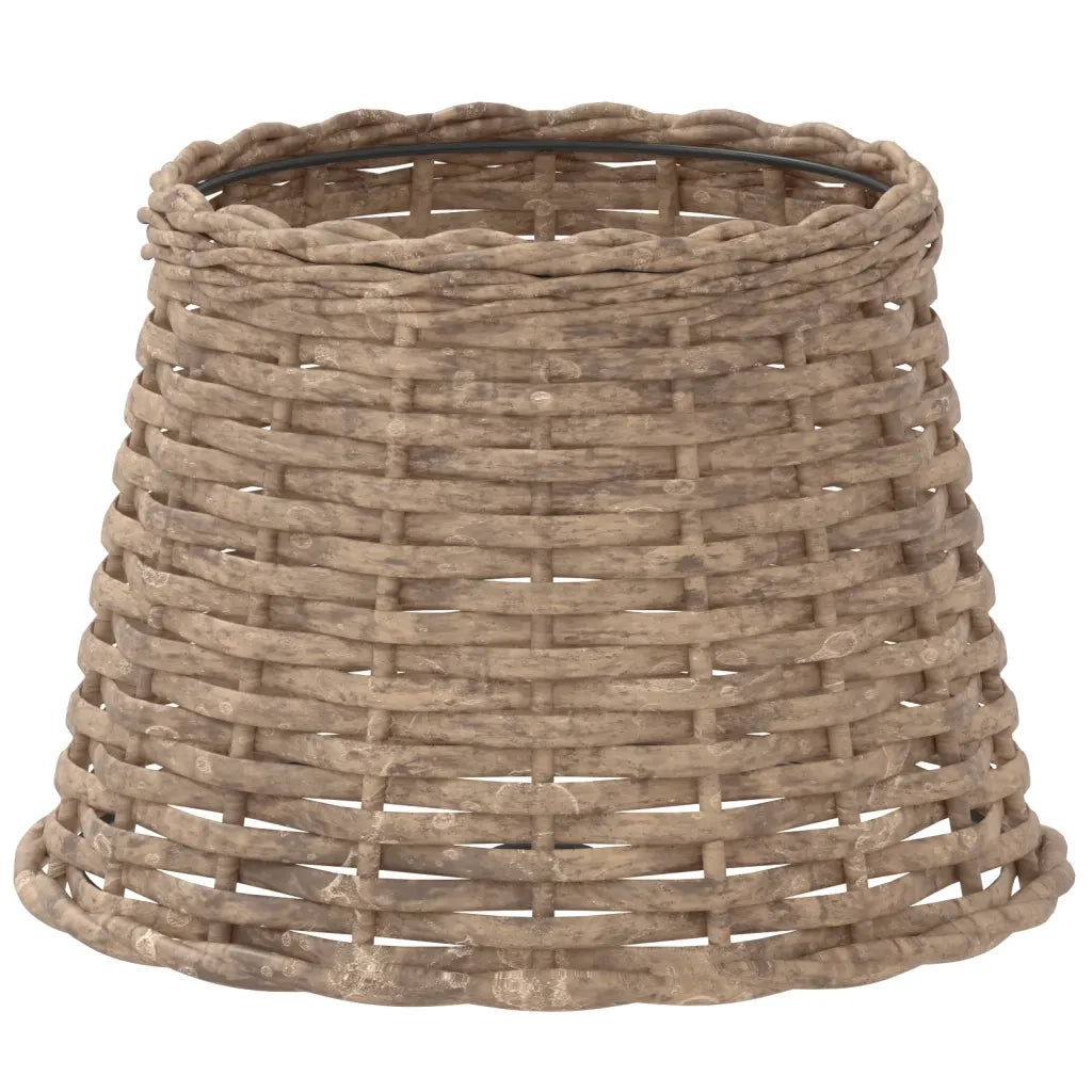 Paralume Marrone Ø25x17 cm in Vimini 364390