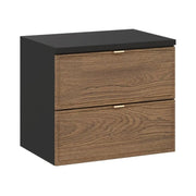 Set da bagno SAVIA: mobile sotto lavabo 60cm + piano lavabo