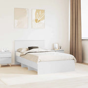 Struttura del letto Bianco 120 x 123 cm Legno multistrato 3408872