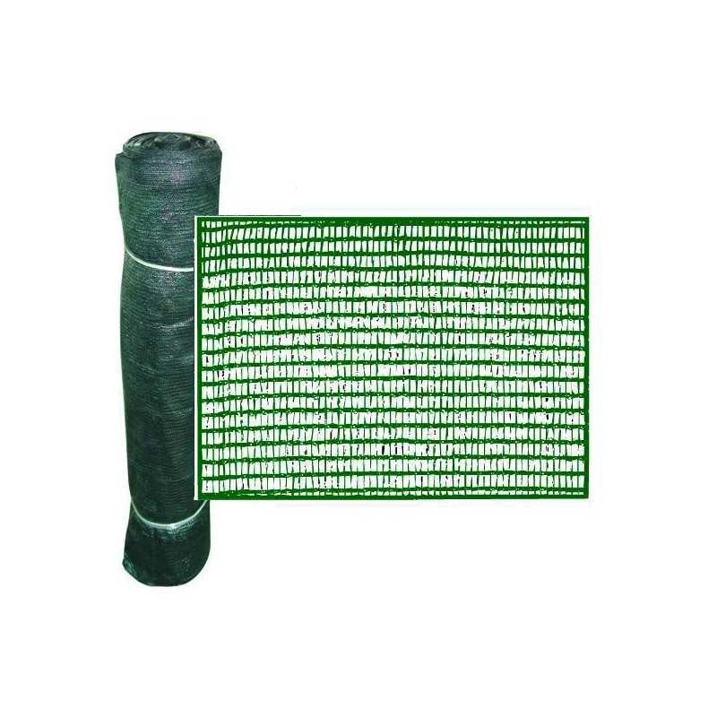 Rete Frangisole Blinky Hd 80% Verde Scuro 10 m H.cm. 100