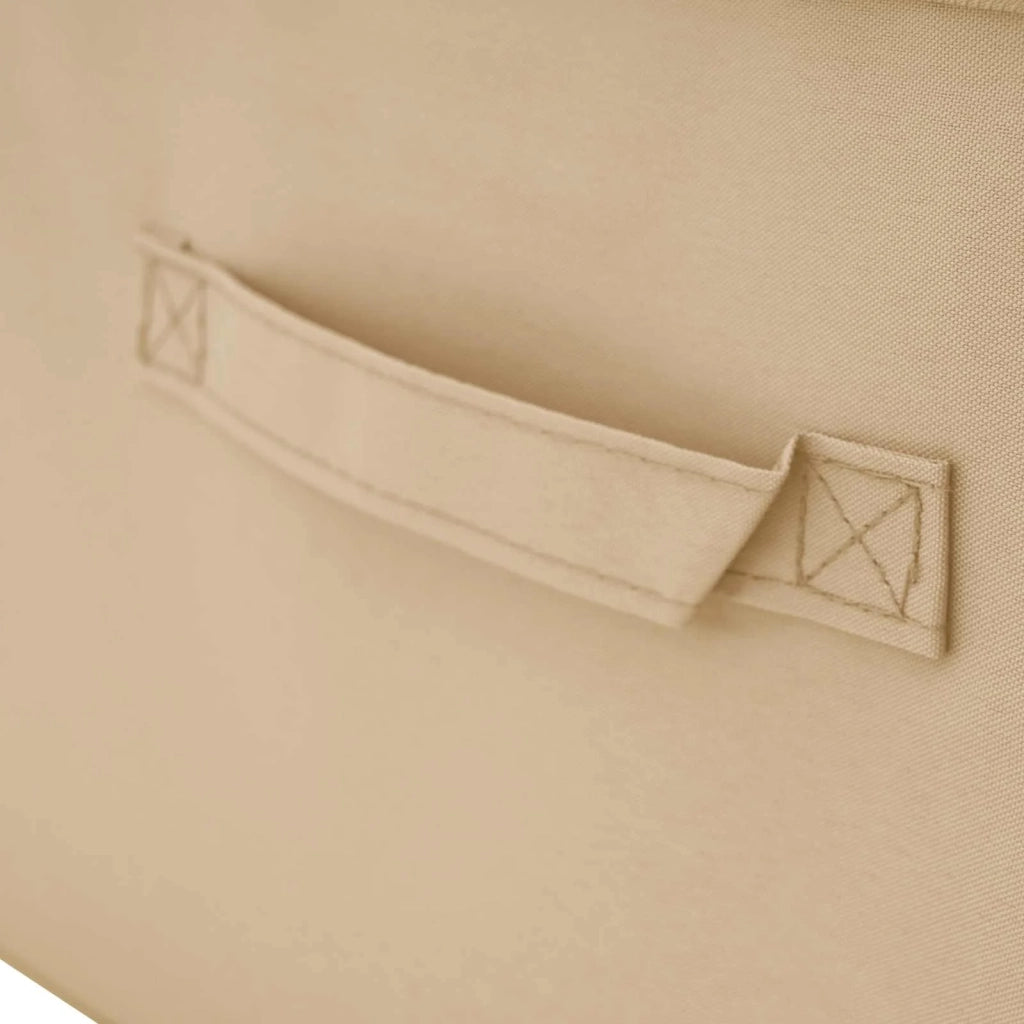 Scatola di Stoccaggio 2 pz Crema 100 x 50 x 18 cm CFW9326207