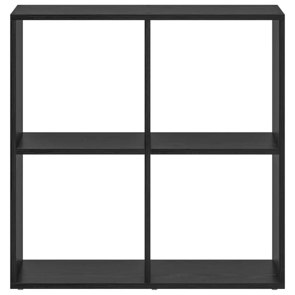 Armadio per Libri Rovere Nero 69,5 x 29 x 69,5 cm 879664