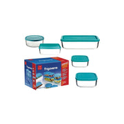 Contenitori in vetro porta alimenti set 5 pz frigoverre bormioli Compact