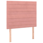Testiera | Testata Rosa 80x5x118/128 cm Velluto