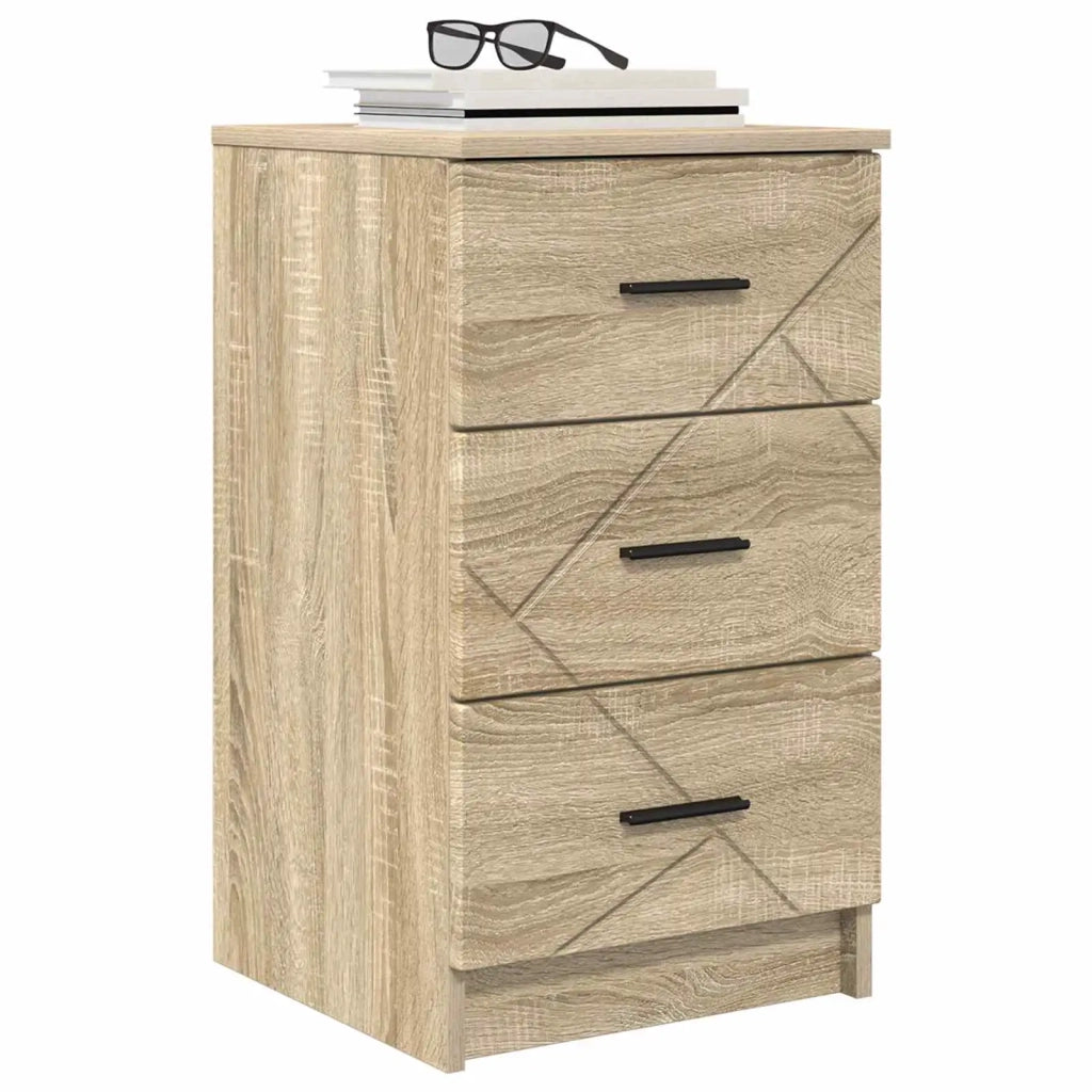 Armadio da Notte con cassetto rovere sonoma 38 x 38 x 66 cm 883376
