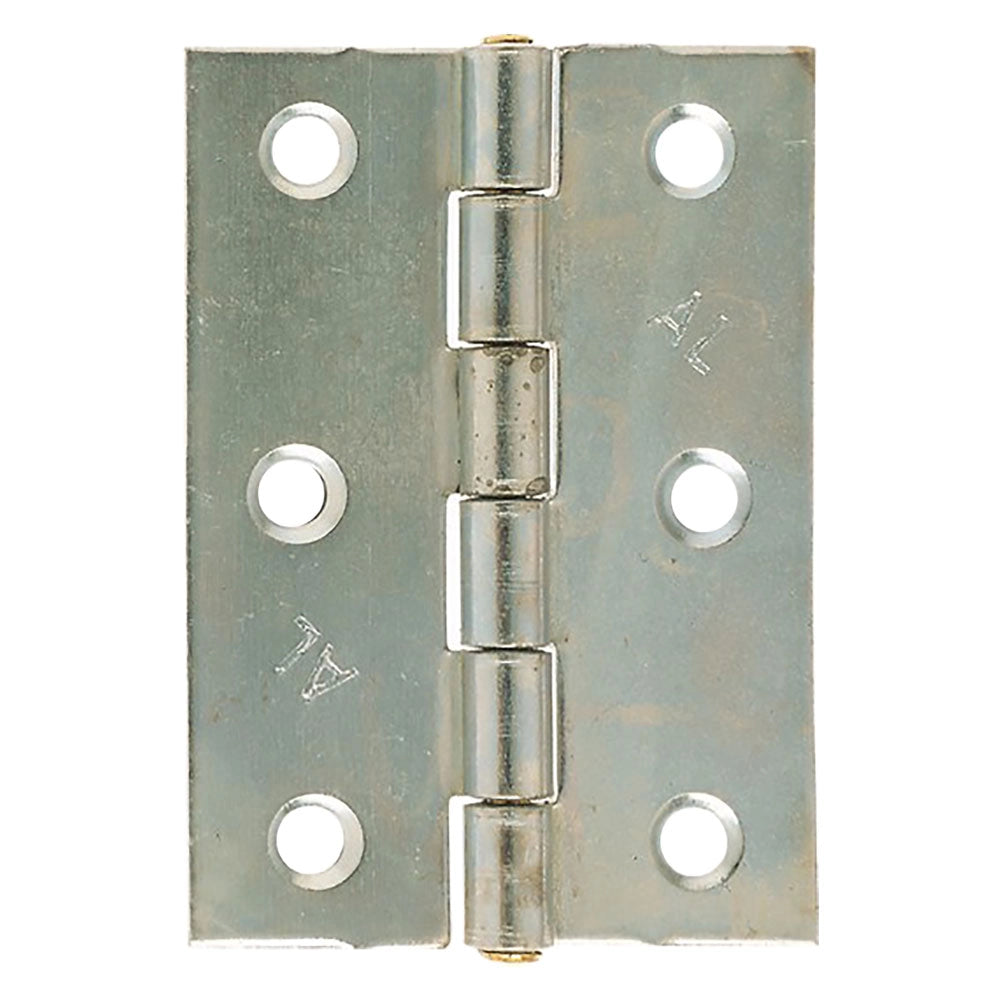 CERNIERA ACCIAIO ZINCATO ART.838 mm  75 x 51- 24 pezzi  - ALDEGHI LUIGI