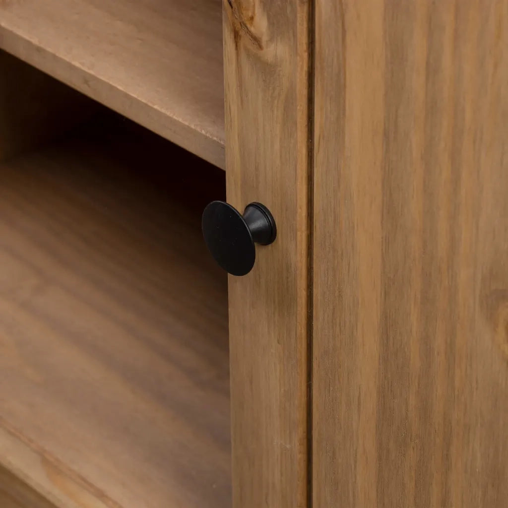 Moble TV-Credenza per TV 120x40x50 cm in Legno Massello di Pino Panama Range