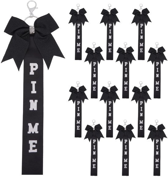 Accessori sportivi - Lint per zaino/sleutello - 12 pezzi - 11 x 29,5 cm - Accessori per cheerleader