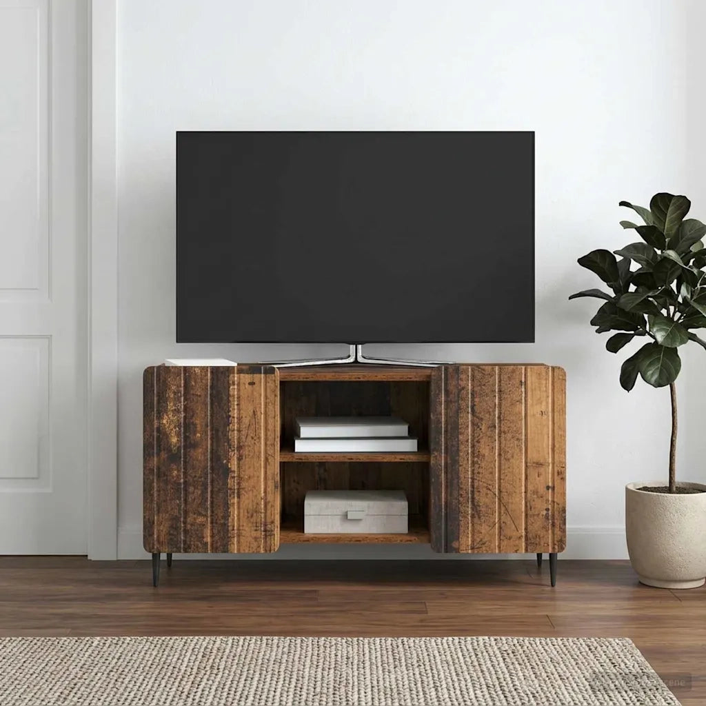 Mobile TV Legno antico 102 x 34,5 x 52 cm Legno ingegnerizzato 894473