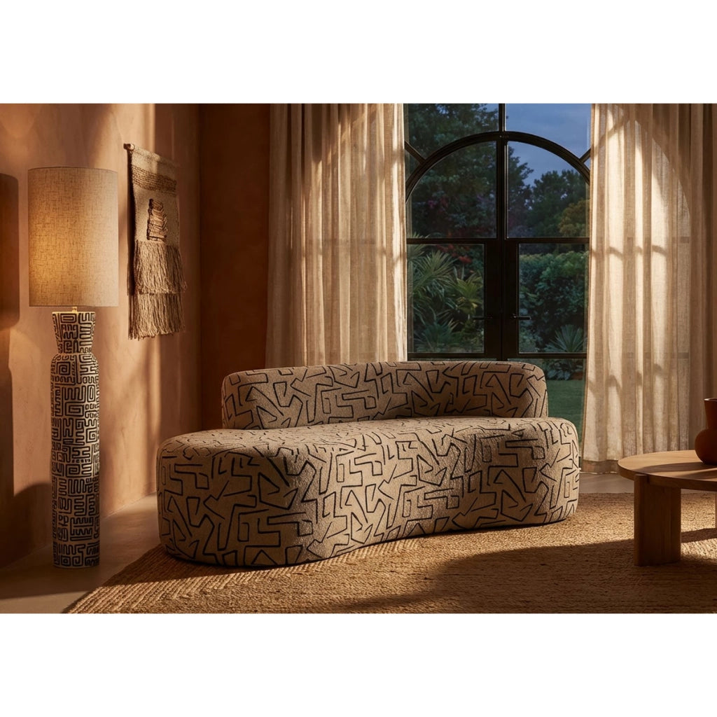 Divano VKH1064, Multicolore, Spugna, 176x91,5x69 cm
