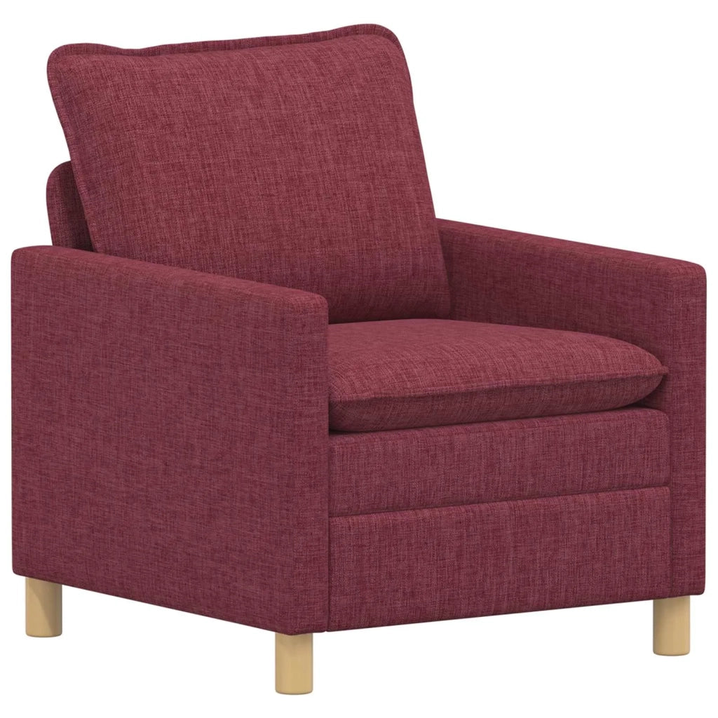 Divano Rosso Vino Tessuto 42028750