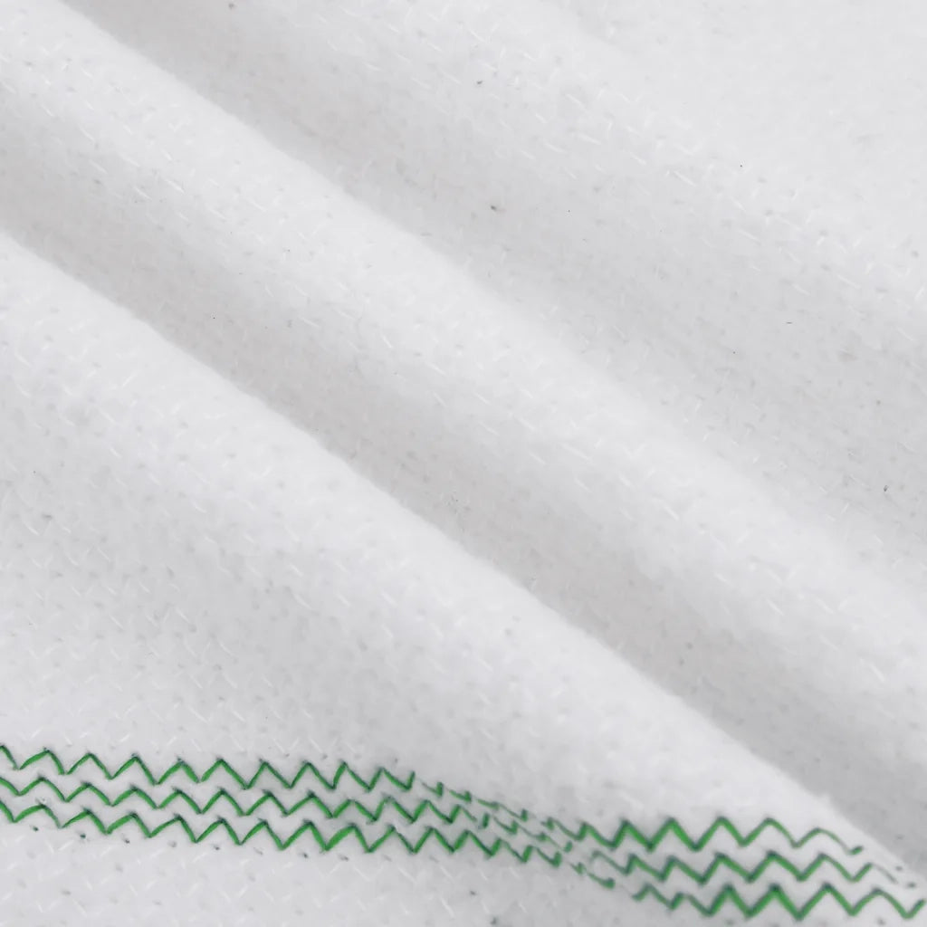 Panni per la Pulizia 5 pz Righe Bianche e Verdi 50x60 cm CFW3040718