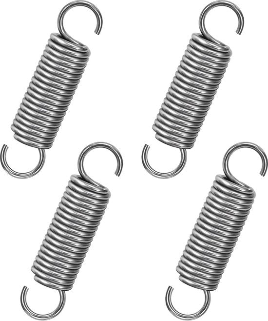 Tavolo di fissaggio con gancio - acciaio inossidabile - 4 pezzi - 50 mm