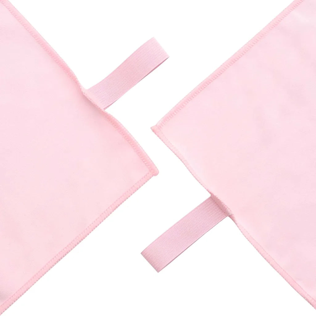 Asciugamani Sportivi 2 pz | Teli per bagno Rosa 50 x 30 cm