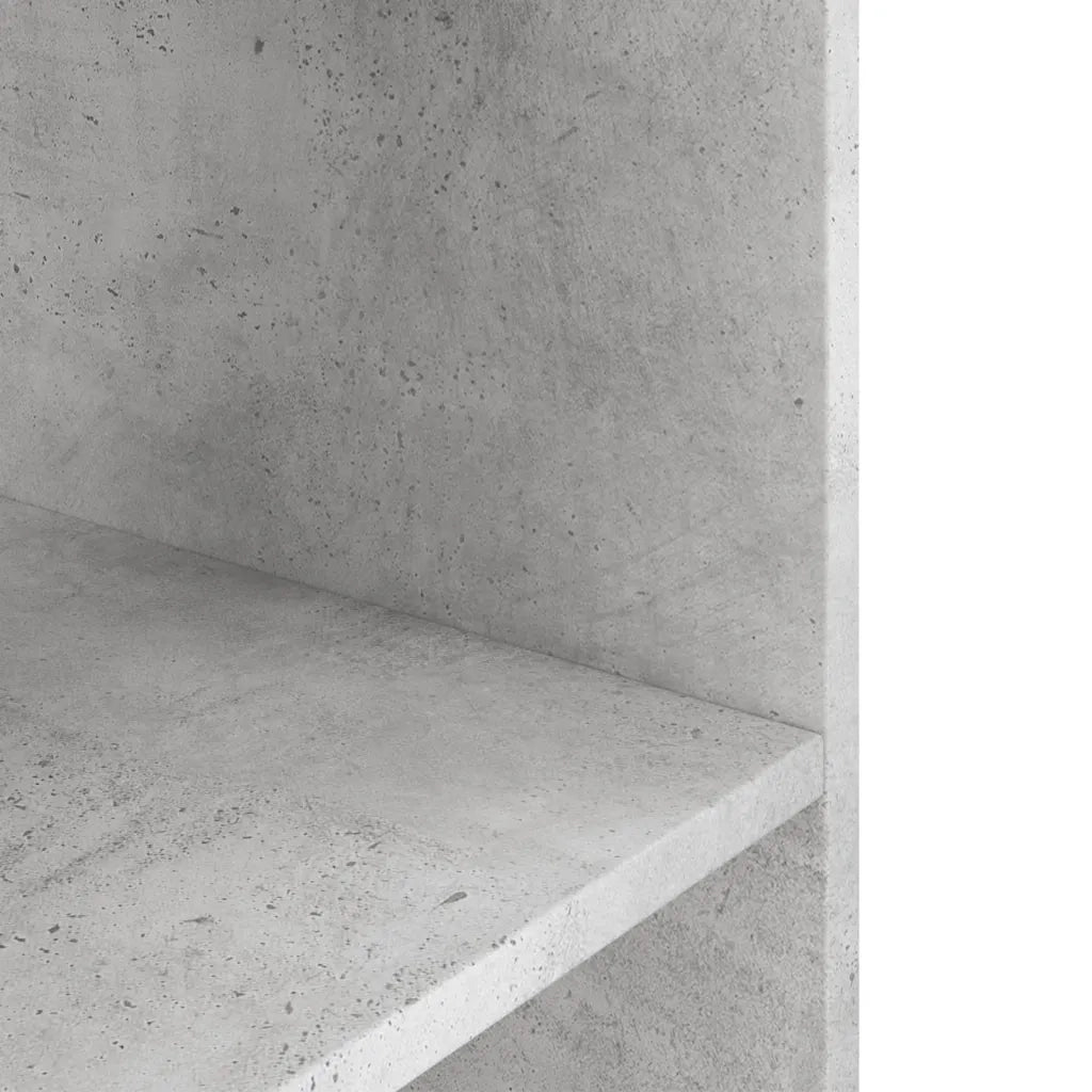 Supporto per acquario in cemento grigio 120x40x60 cm in legno ingegnerizzato CFW1524348