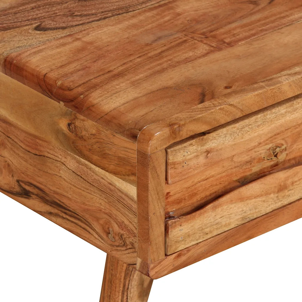 Tavolino da Caffè Massello con Cassetto Intagliato 100x50x40 cm 244974