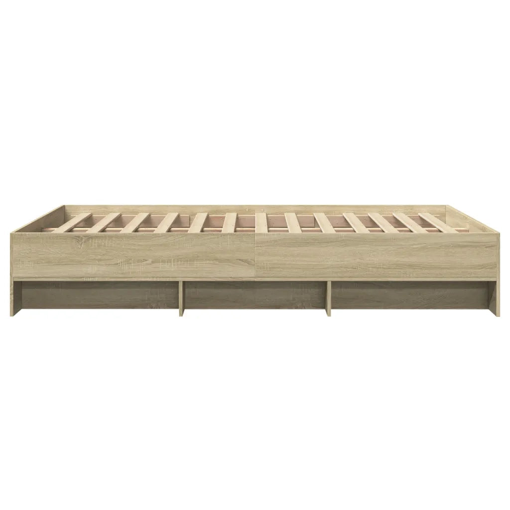 Giroletto senza Materasso Rovere Sonoma 120x190cm in Truciolato