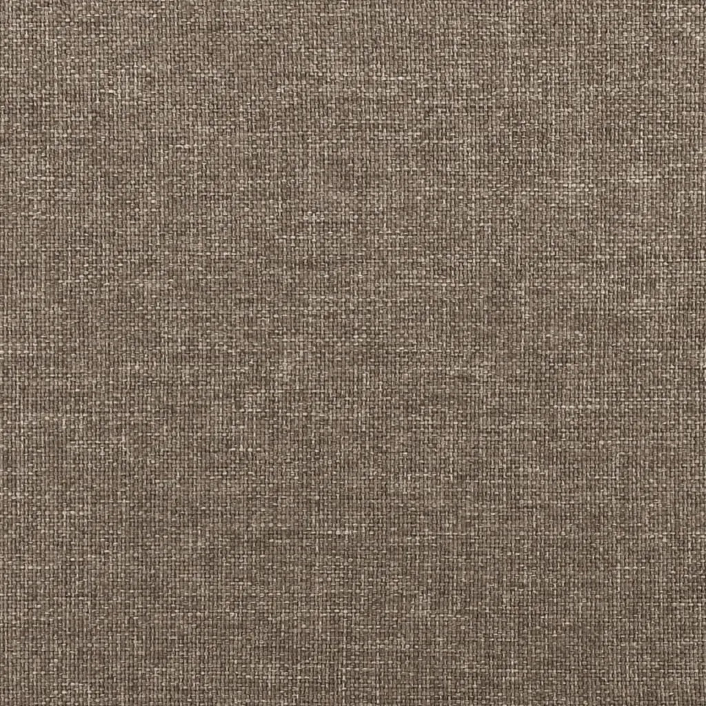 Testiera per letto Tortora 144x5x118/128 cm Tessuto