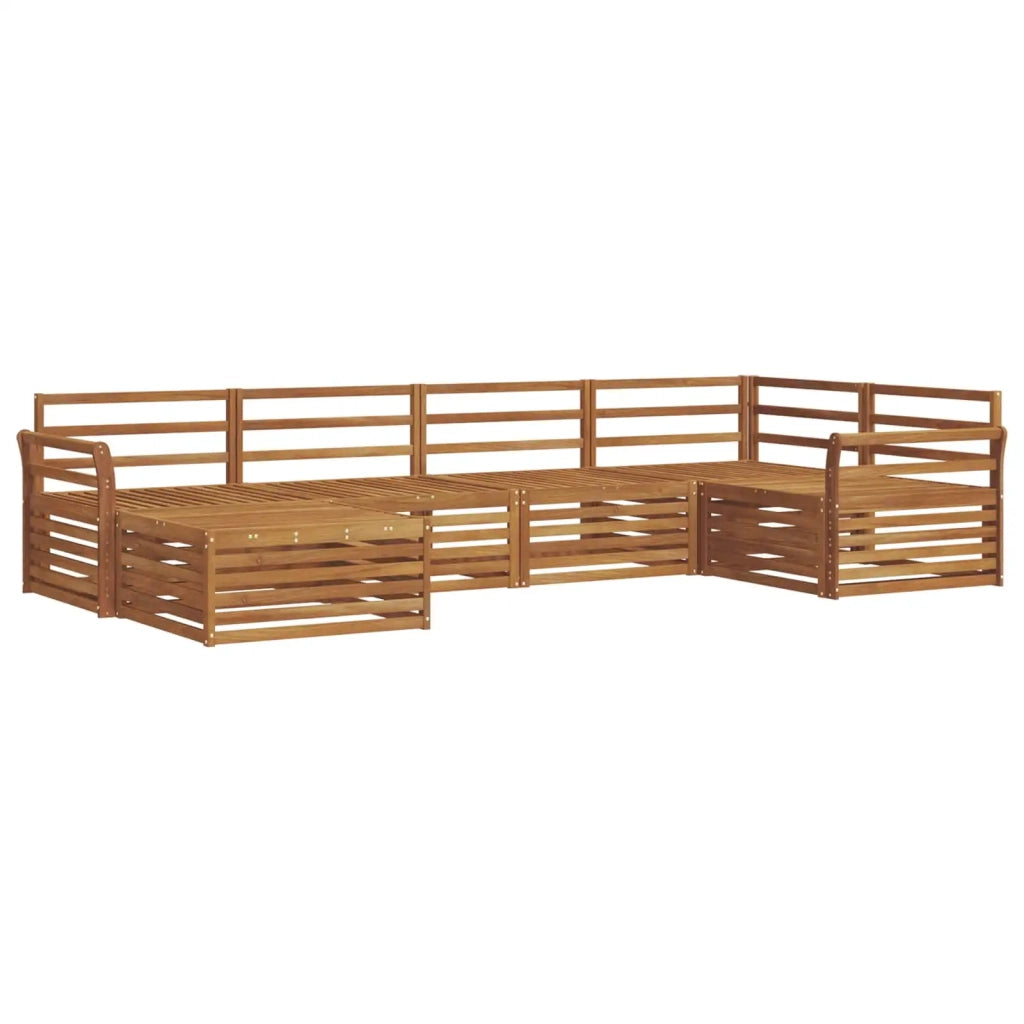 Set di divani da esterno 6 pcs Naturale 3373739